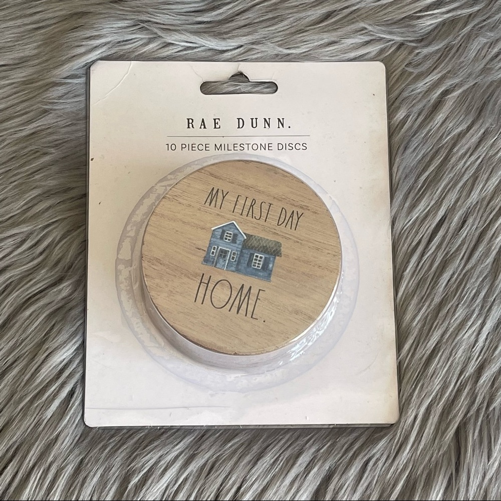 Rae Dunn 10 Piece Baby Milestone Discs